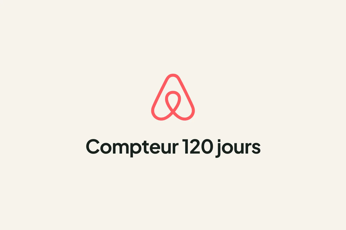 Cover Airbnb : compteur des 120 jours en résidence principale